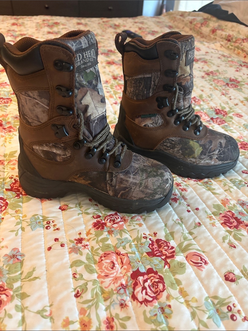 Redhead Youth Camouflage Hunting Boots Size 13
